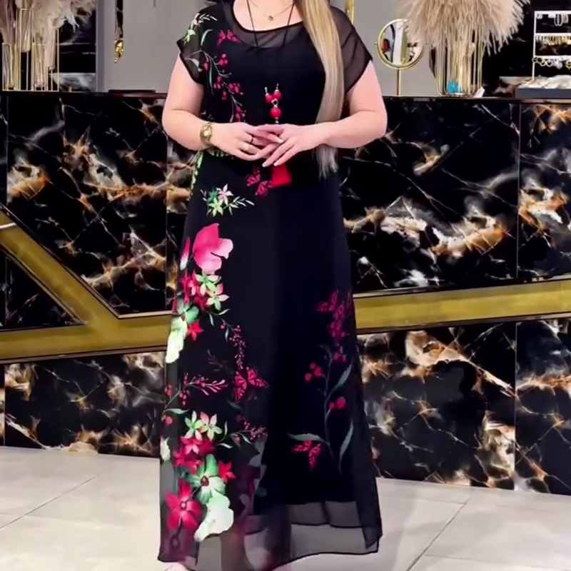 👗Rochii de tul florale elegante pentru femei🌸