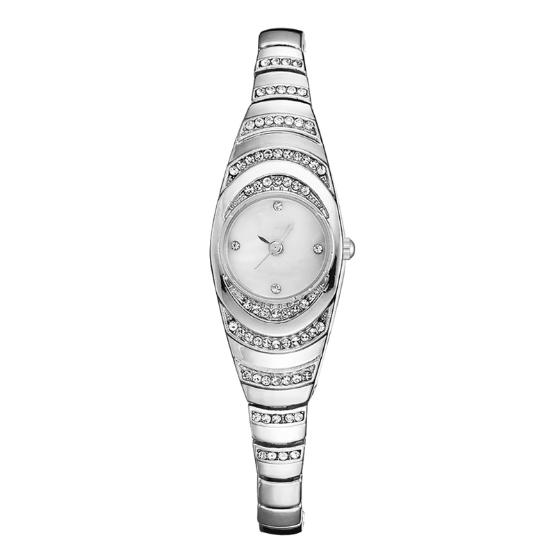 💎Ceas de damă cu brățară de cristal⌚
