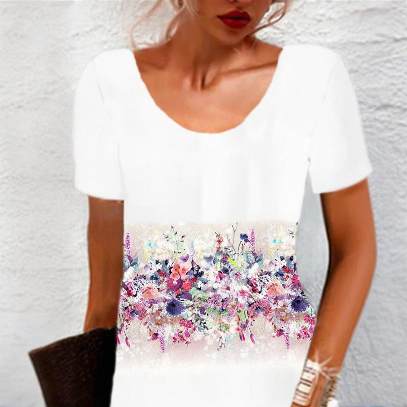 Rochie florală de zi cu zi pentru femei