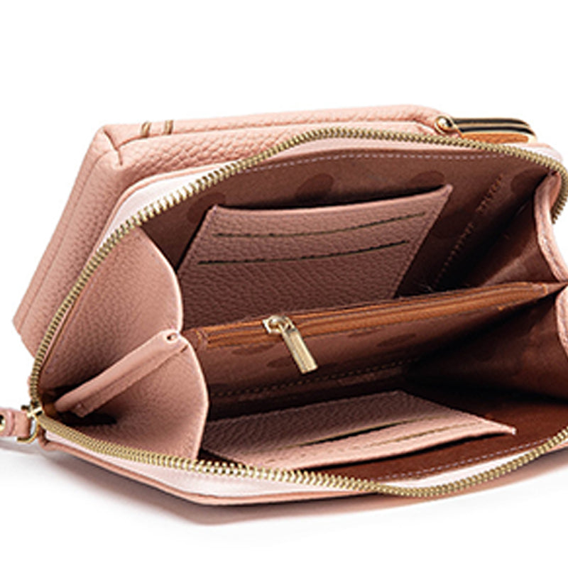 🔥👛Portofel tip crossbody pentru telefon mobil, pentru femei🌸