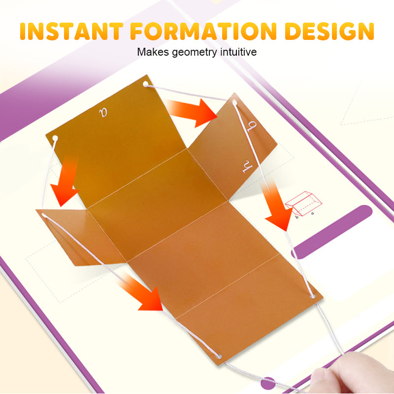 👶✨Carte de învățare a geometriei 3D