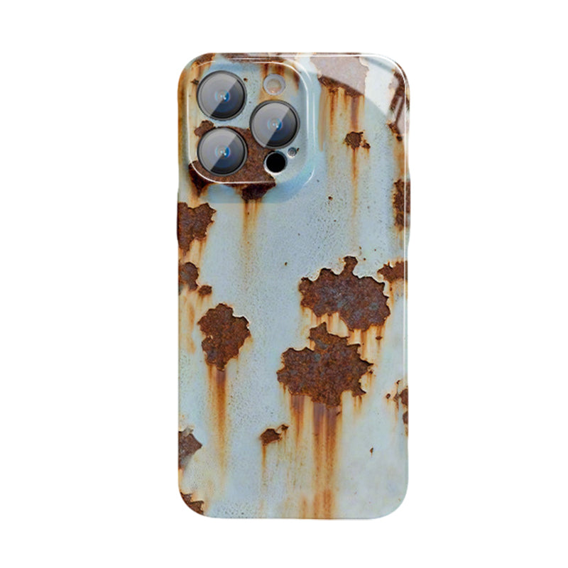 Carcasă rigidă ruginită vintage pentru iPhone