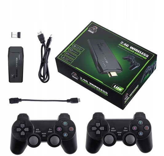 Game Stick - Consola de jocuri + 2 controlere de joc