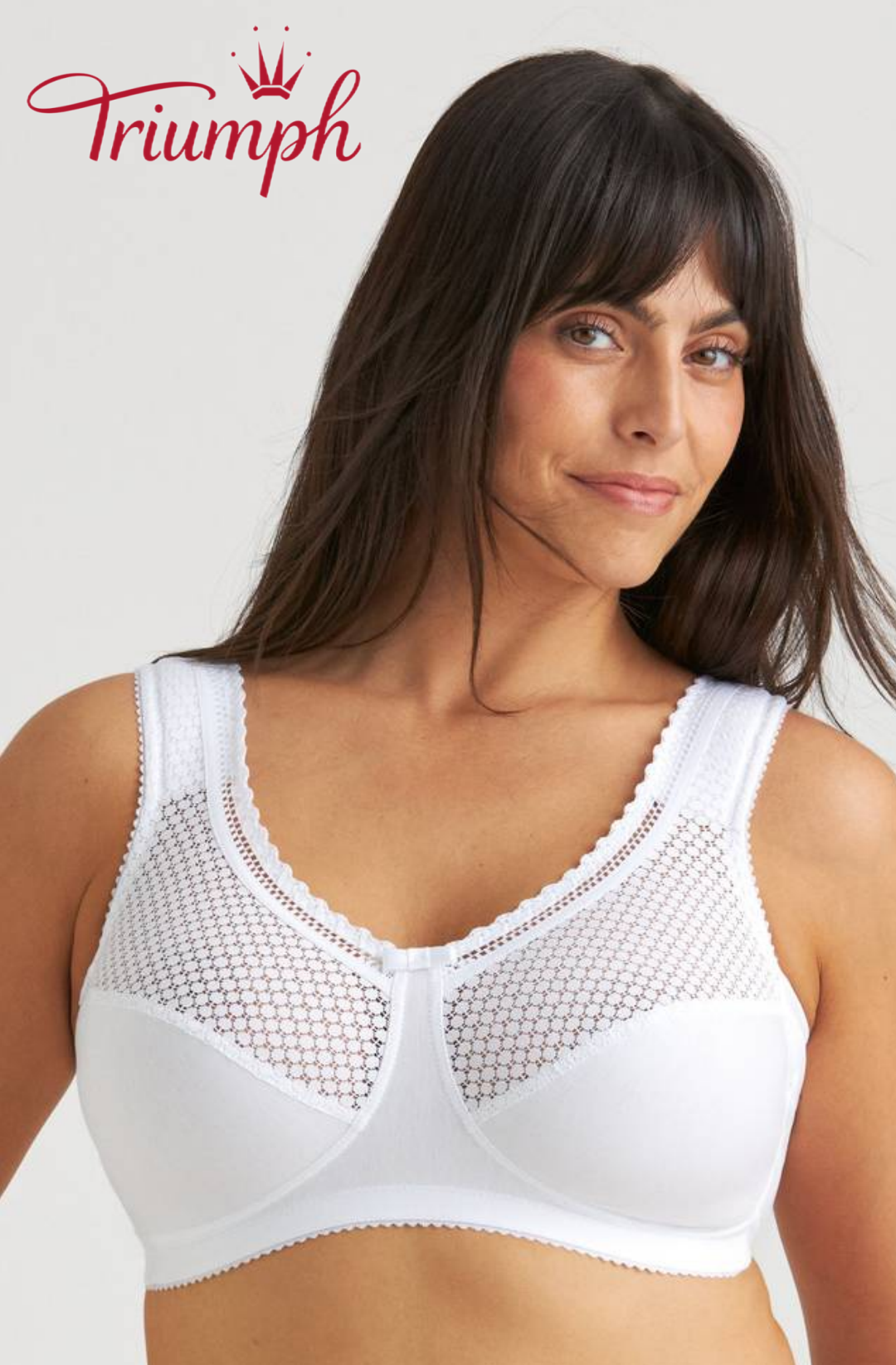Triumph - set de 4 piese 🔥 Sutien confortabil din dantelă cu imprimeu