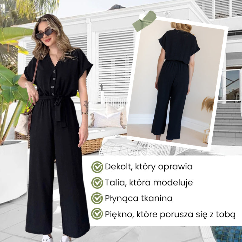 🌸Salopetă de damă casual cu decolteu în V