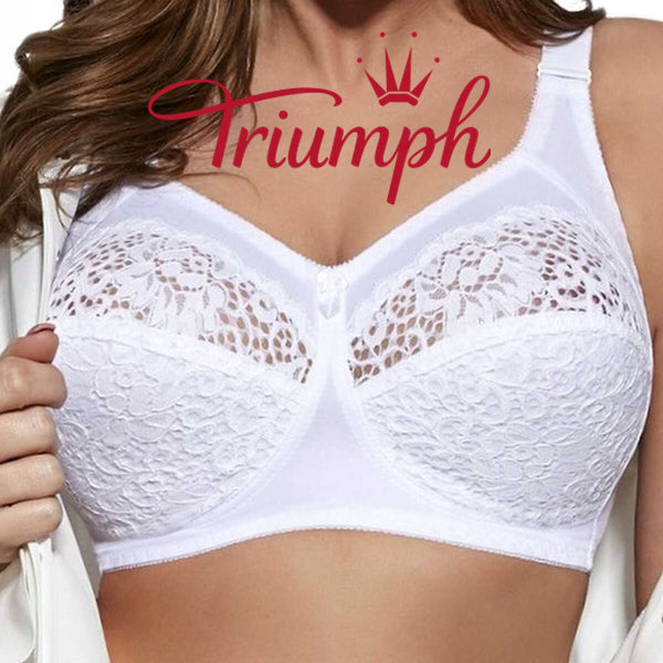 Triumph® – 3 bucăți💖50% reducere✨2025 sutien moale brodat pentru femei de mărime mare