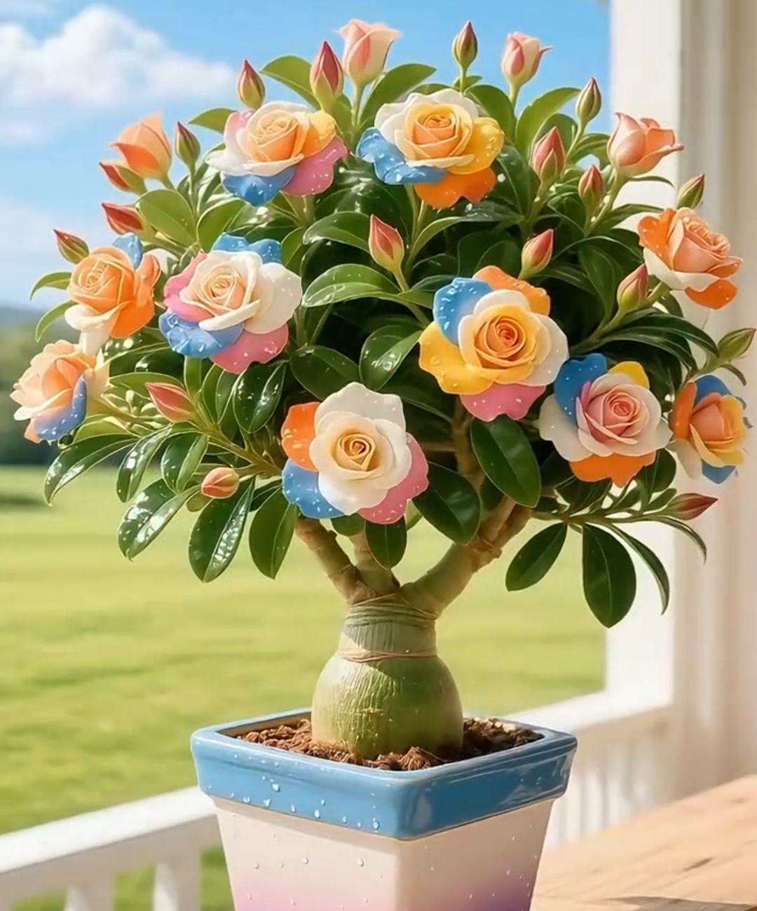 🌵 Trandafir de deșert – flori exotice, frumusețe naturală! 🌺✨