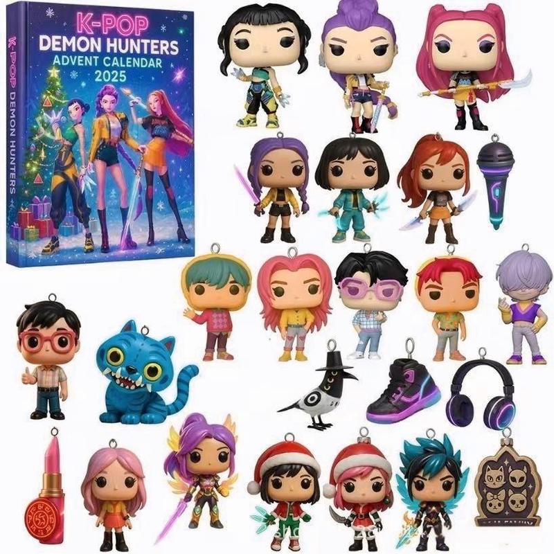 Kalendarz adwentowy Łowców Demonów K-popu
