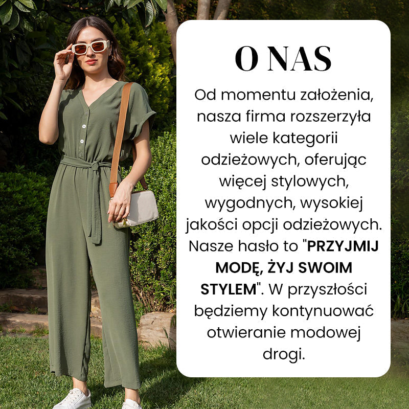 🌸Salopetă de damă casual cu decolteu în V