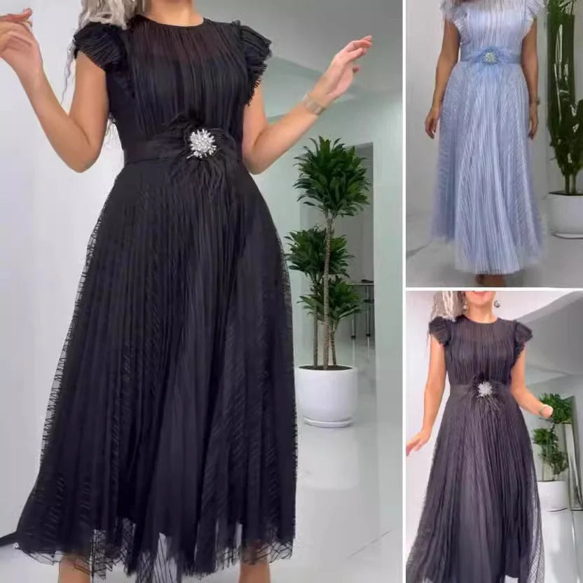 [S-5XL]🥰✨Rochie din șifon slim fit 2025