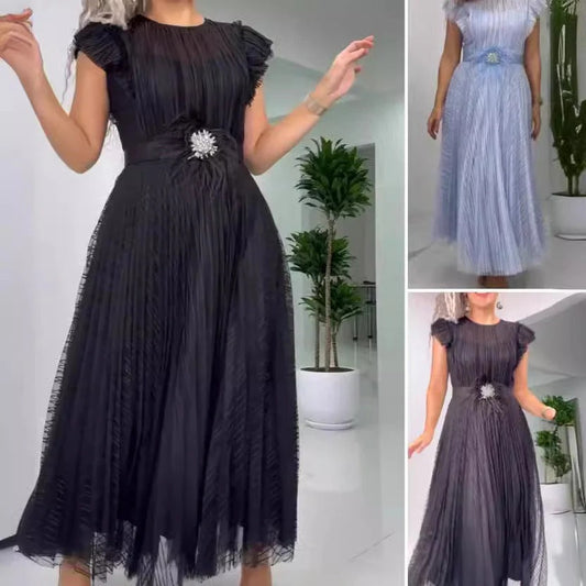 [S-5XL]🥰✨Rochie din șifon slim fit 2025
