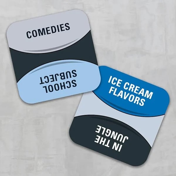 Gra słowna | Szybka gra planszowa dla całej rodziny | Gra edukacyjna idealna dla osób w każdym wieku