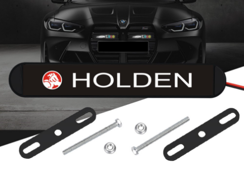 Gorąca wyprzedaż ✨50% zniżki ✨Stylowa, klimatyczna lampa LED z logo na środkową osłonę chłodnicy samochodu