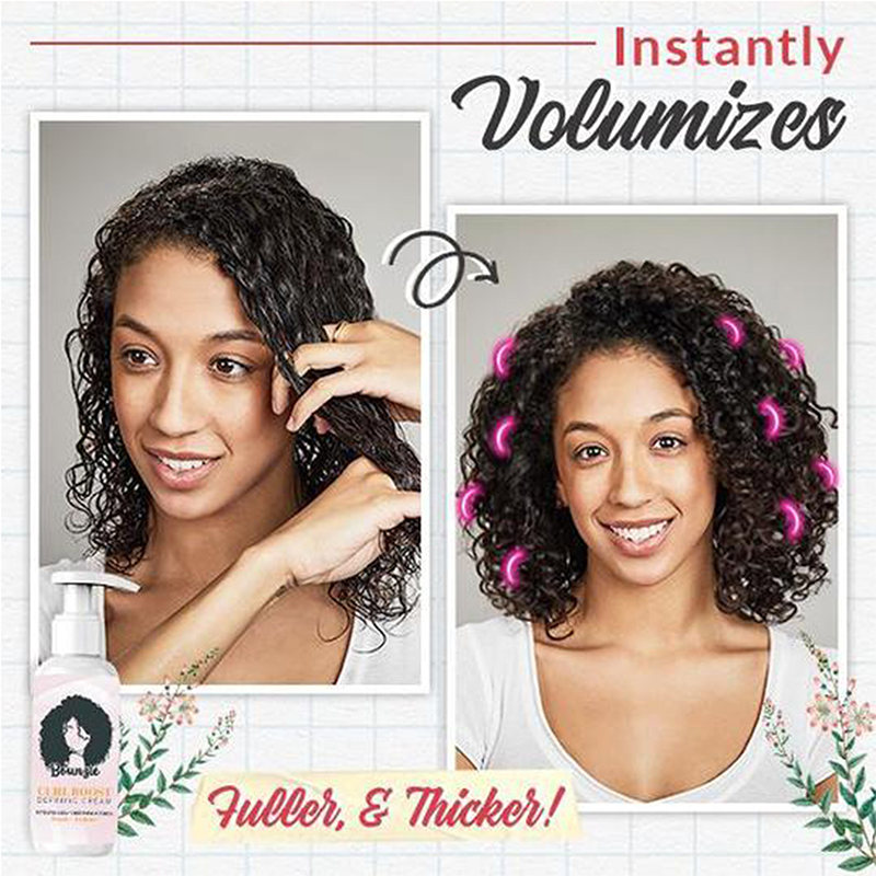 Zestaw do stylizacji włosów kręconych z elastyną(2 butelki)-TAB