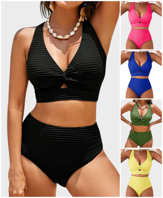 👙Komplet bikini z wysokim stanem