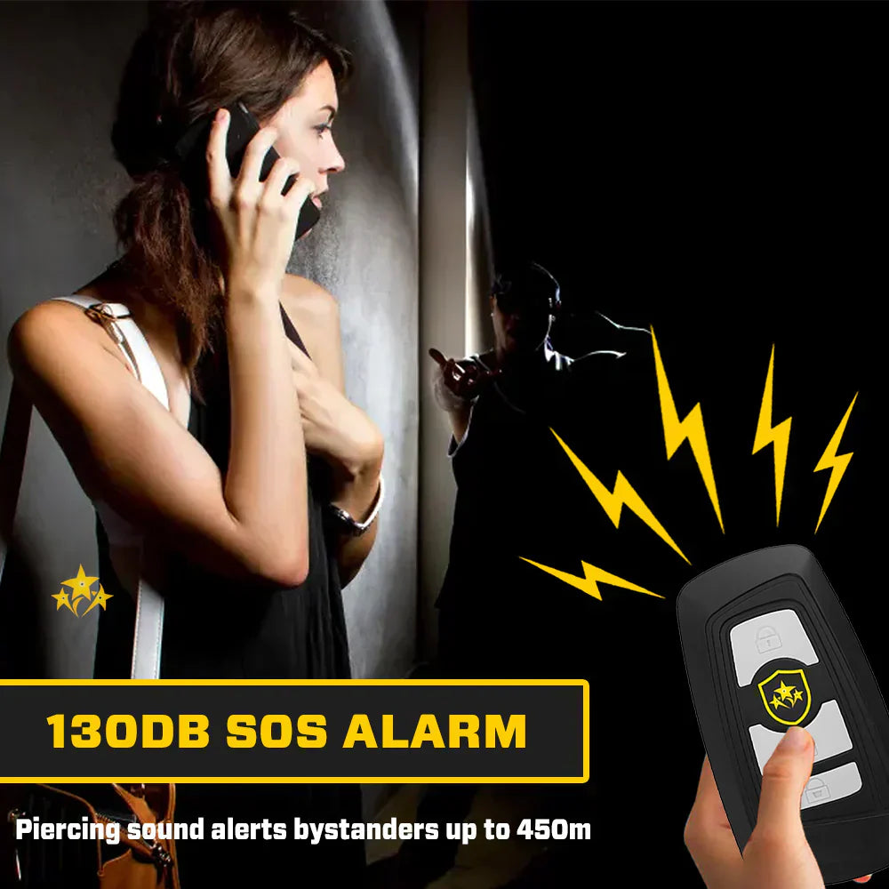 🔥 Ostrzeżenie dotyczące bezpieczeństwa na rok 2025⚡️ VOLTIC V77 3 w 1 – paralizator, latarka i alarm w breloku samochodowym