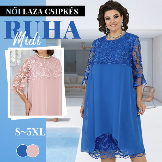 Rochie midi din dantelă de damă