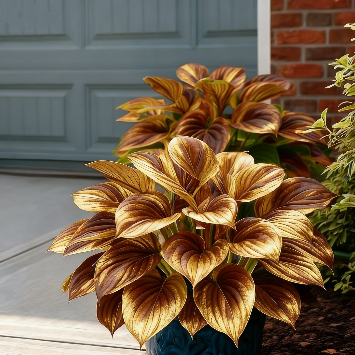 🌈🔥 Limitowana edycja host Rainbow Flame – rzadkie wielokolorowe liście, dostępne wyłącznie w naszym sklepie 🌸