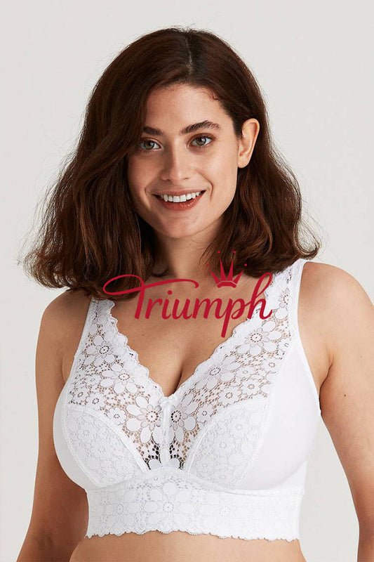 Triumph - 3 buc (85A-105F) 💝 Sutien wireless confortabil