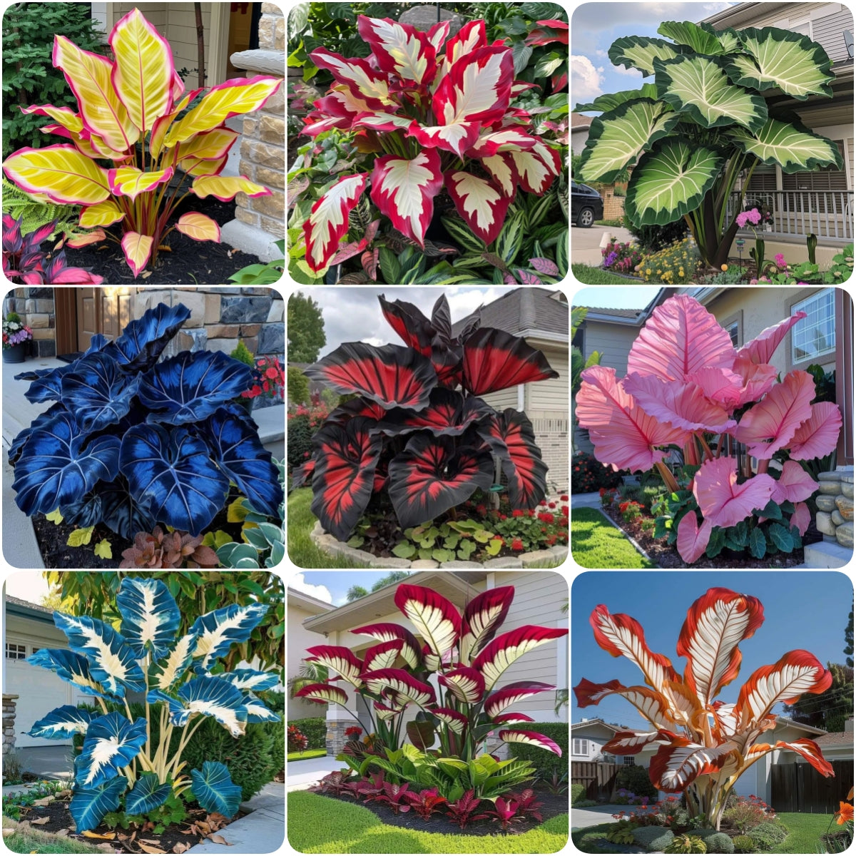 Bulbi de Alocasia cu safir nordic - Giant🍃 Transformă-ți spațiul cu măreție tropicală