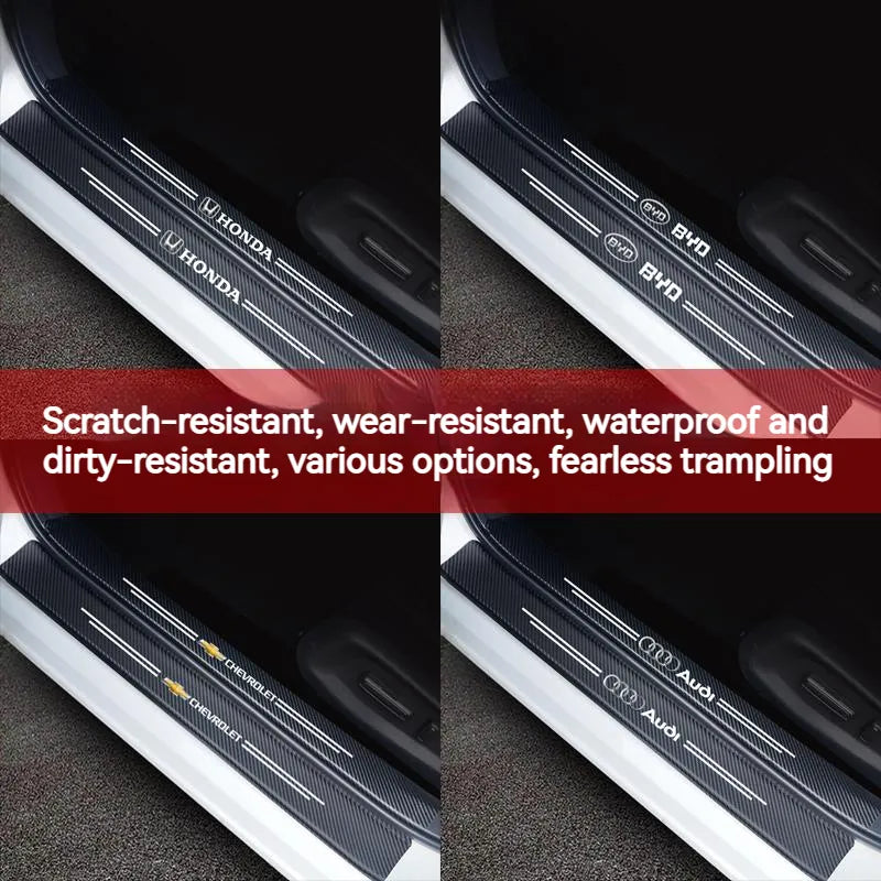 Black Friday ✨50% OFF ✨Carbon Car Door Sills Stickers✨9PCS ✨