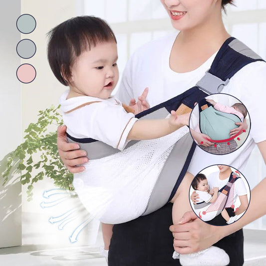 Cumpărați 1 și primiți 1 gratis👶✨ Rucsac ergonomic și confortabil pentru bebeluși, care distribuie uniform greutatea și reduce tensiunea în umeri și talie! 💪🍼