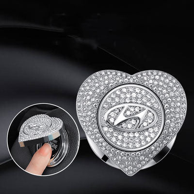 Promoție 2025🔥Carcasă de protecție cu pornire cu un singur buton, incrustată cu diamante