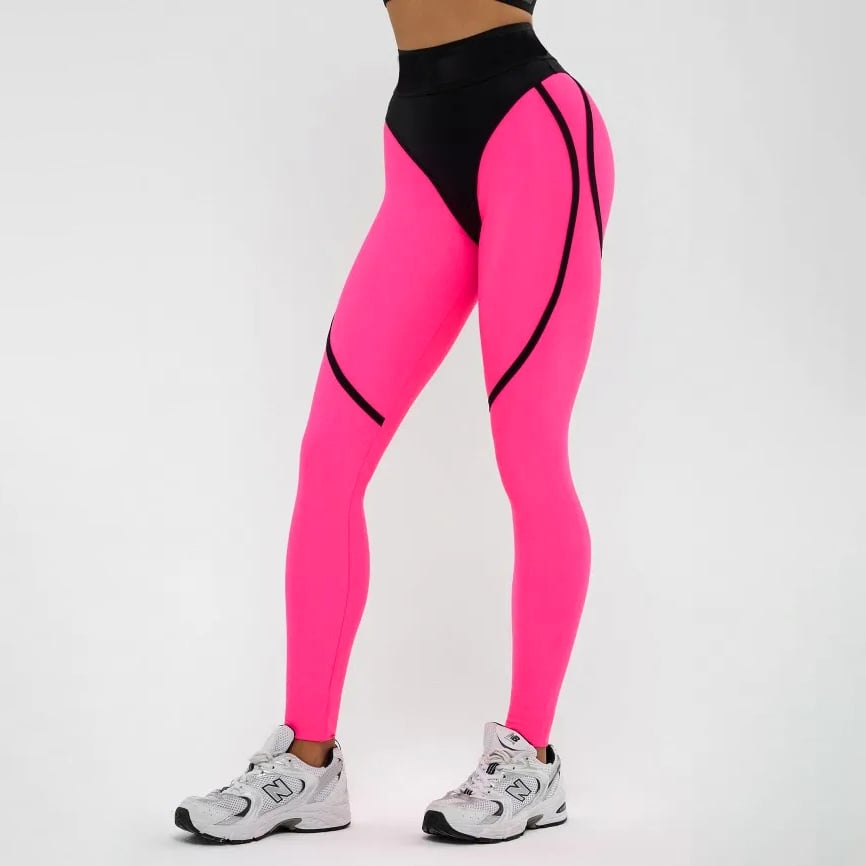 Majacy Patchwork Hip Quick-Drying Leggings