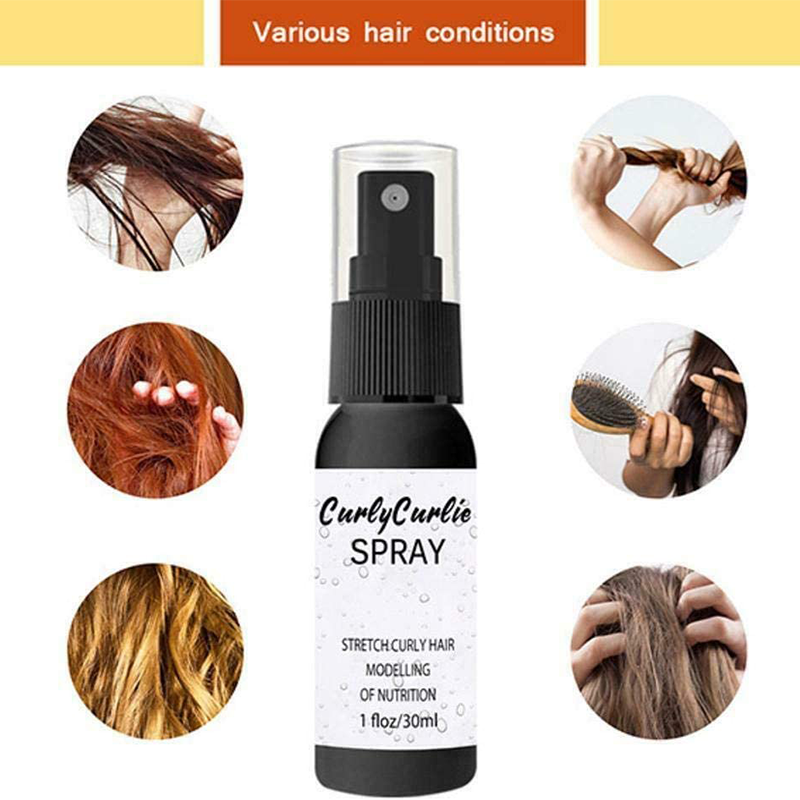 Zestaw do stylizacji włosów kręconych z elastyną(2 butelki)-TAB