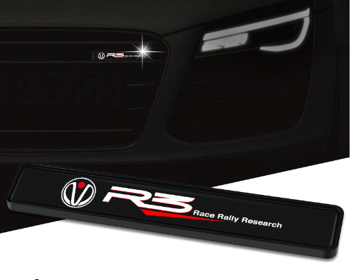 Gorąca wyprzedaż ✨50% zniżki ✨Stylowa, klimatyczna lampa LED z logo na środkową osłonę chłodnicy samochodu