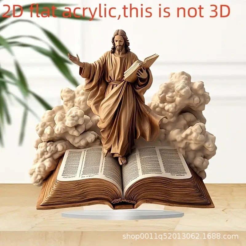 Noworodek, płaska dekoracja stołu z bożonarodzeniową scenką