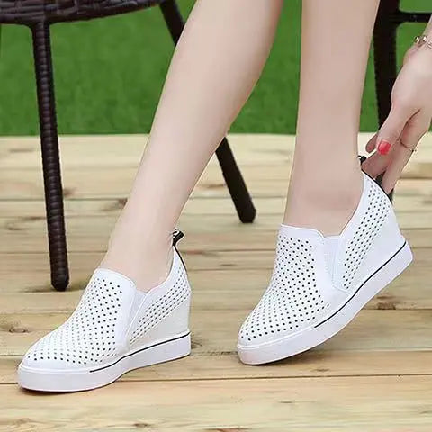 🔥【34-41】Pantofi casual pentru femei, vara 2025, din piele moale și talpă groasă