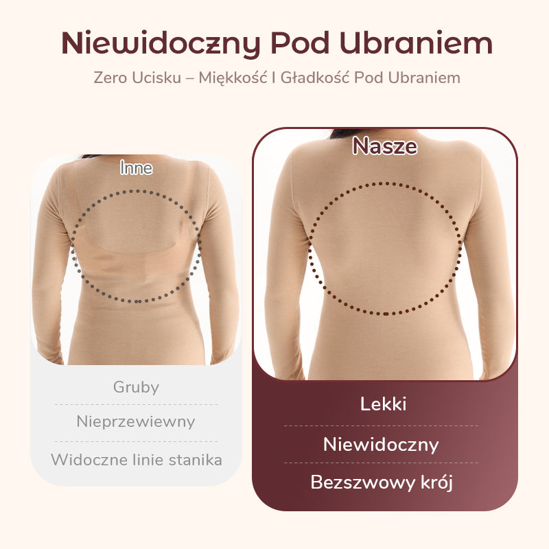 【1+1 gratis】Biustonosz damski bez fiszbin z zapięciem z przodu