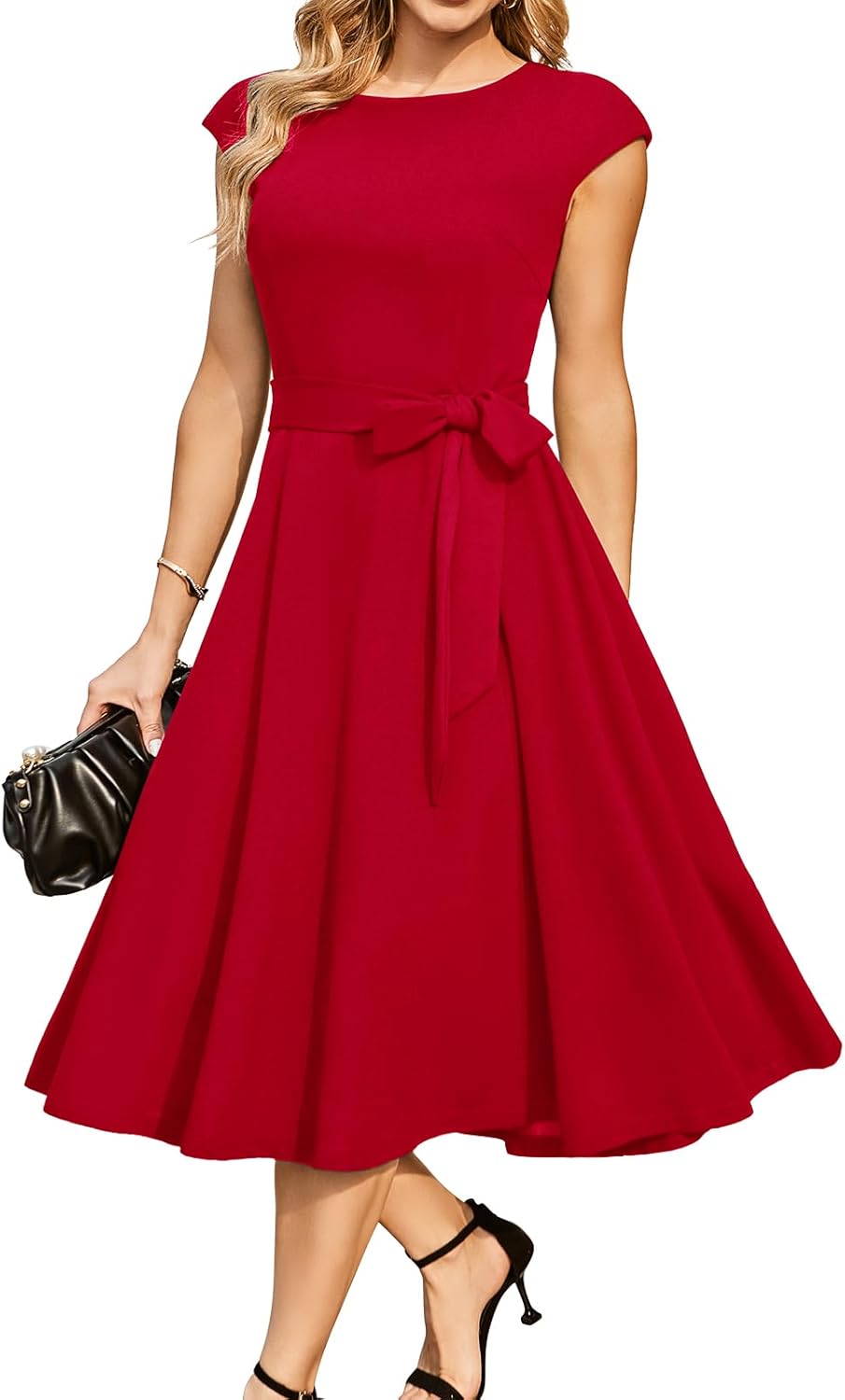 Sukienki koktajlowe DRESSTELLS dla kobiet, formalne suknie ślubne, skromne suknie balowe na przyjęcie w kościele w 2025 roku