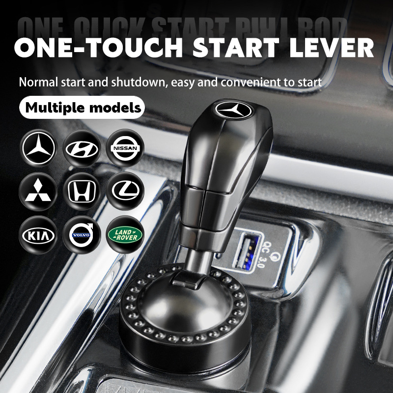 Samochodowy przycisk włącznika zapłonu z jednym dotknięciem