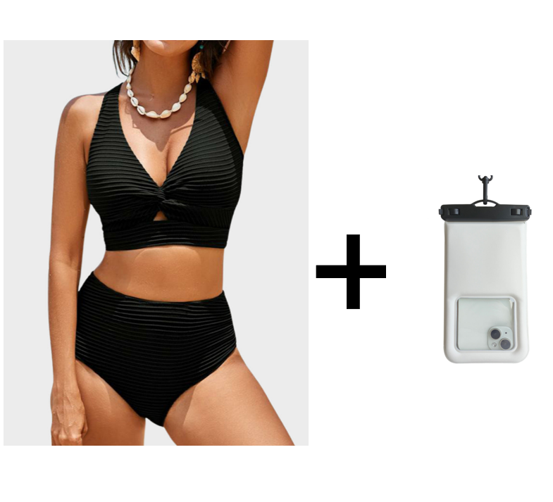 👙Komplet bikini z wysokim stanem