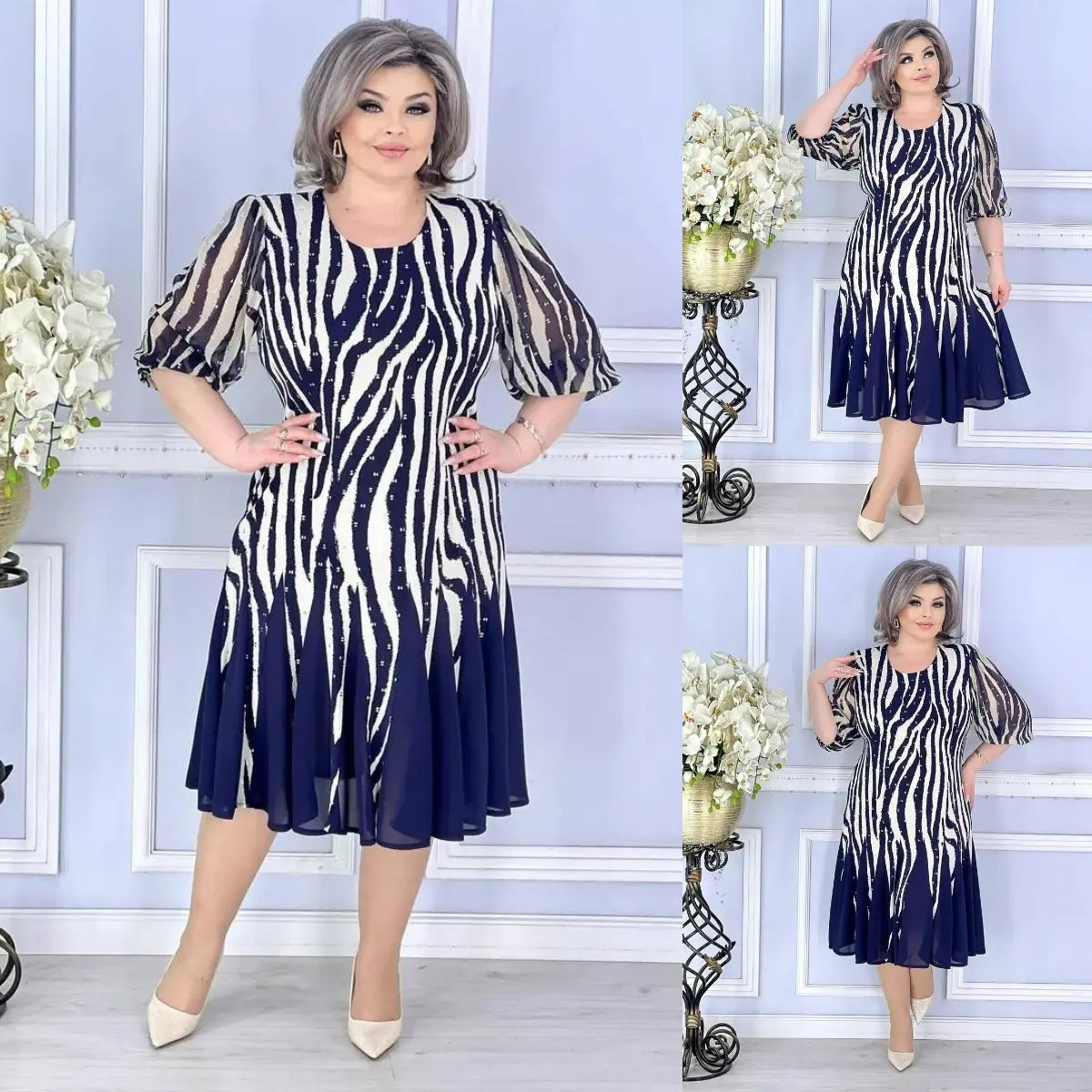 [S-5XL]❤️2025 noua rochie eleganta de primavara