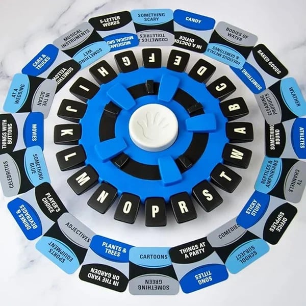 Gra słowna | Szybka gra planszowa dla całej rodziny | Gra edukacyjna idealna dla osób w każdym wieku