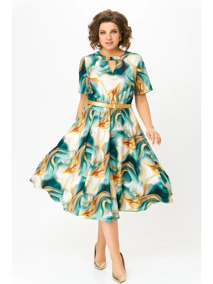 😎💃Produse noi pentru vară💥[S-5XL] Rochie lejeră din șifon, mărime mare | Confortabilă și lejeră