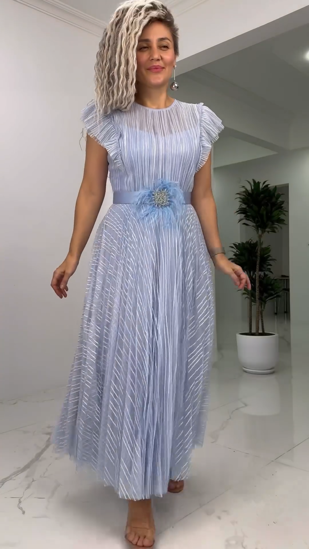 [S-5XL]🥰✨Rochie din șifon slim fit 2025