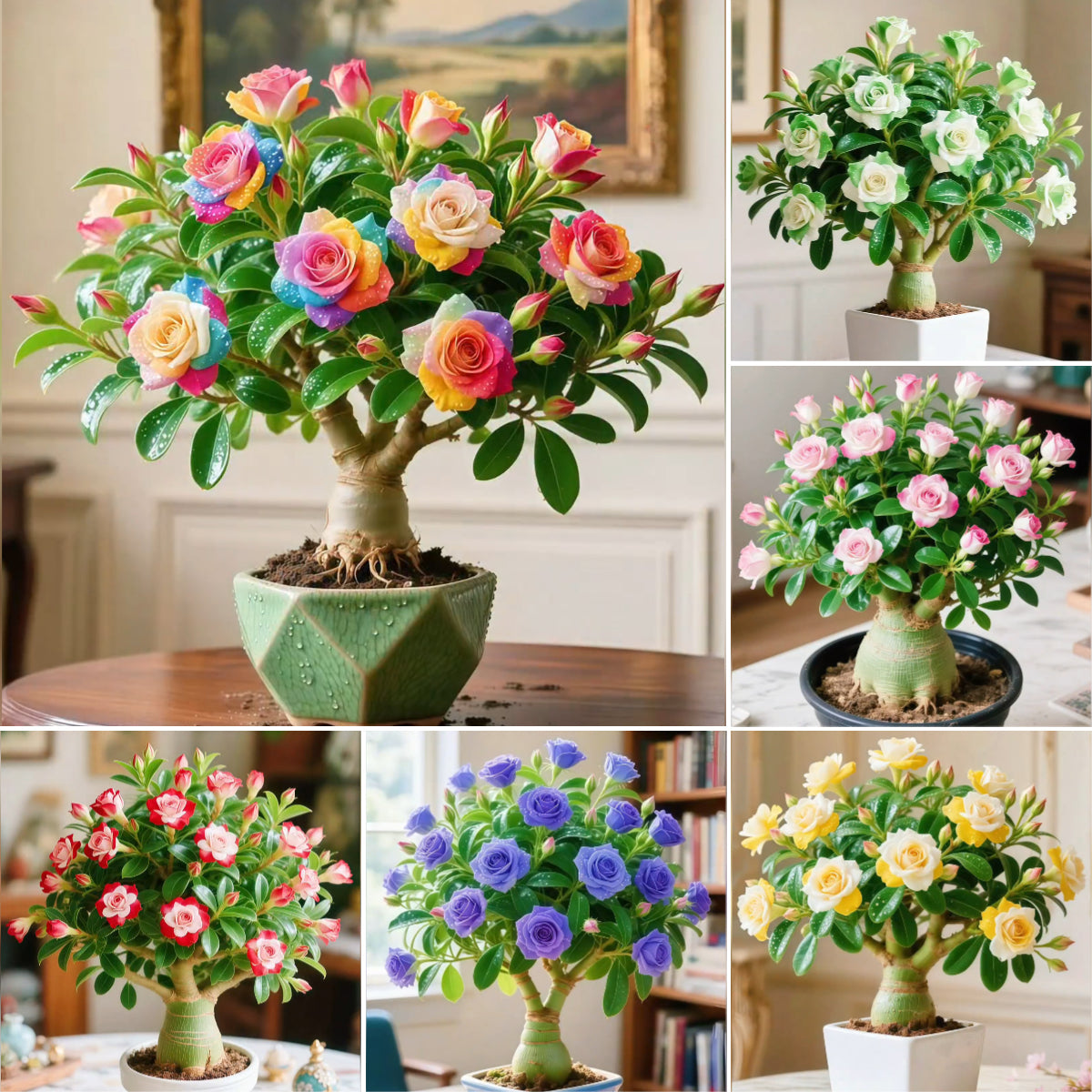 🌵 Trandafir de deșert – flori exotice, frumusețe naturală! 🌺✨