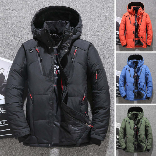 🔥Męski zimowy ciepły płaszcz puchowy🧥