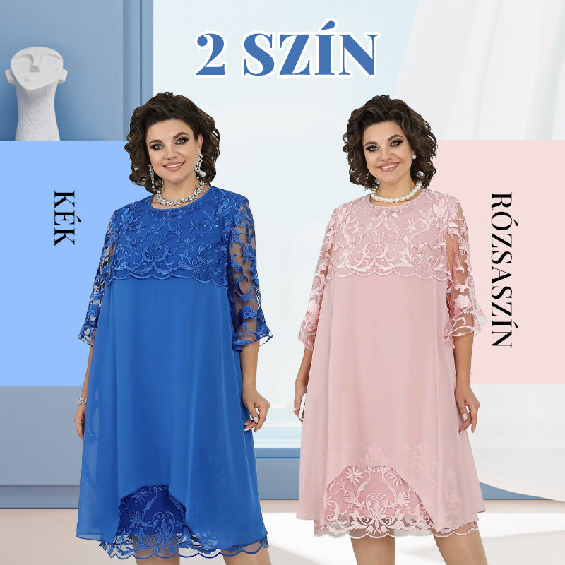 Rochie midi din dantelă de damă