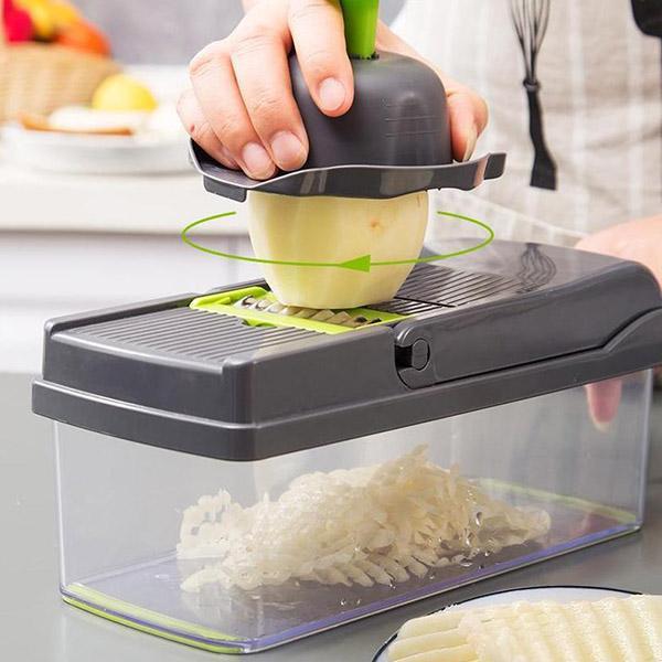 🎊 16-częściowy zestaw  🎊 Wielofunkcyjna krajalnica do owoców i warzyw