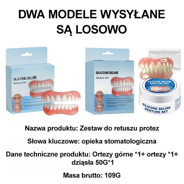 Idealny zestaw protez do perfekcyjnego uśmiechu