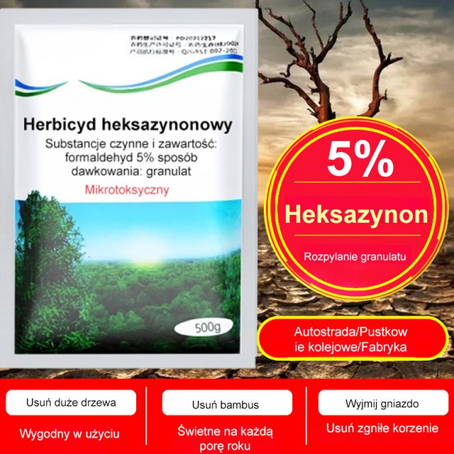 Drzewo bambusowe herbicyd