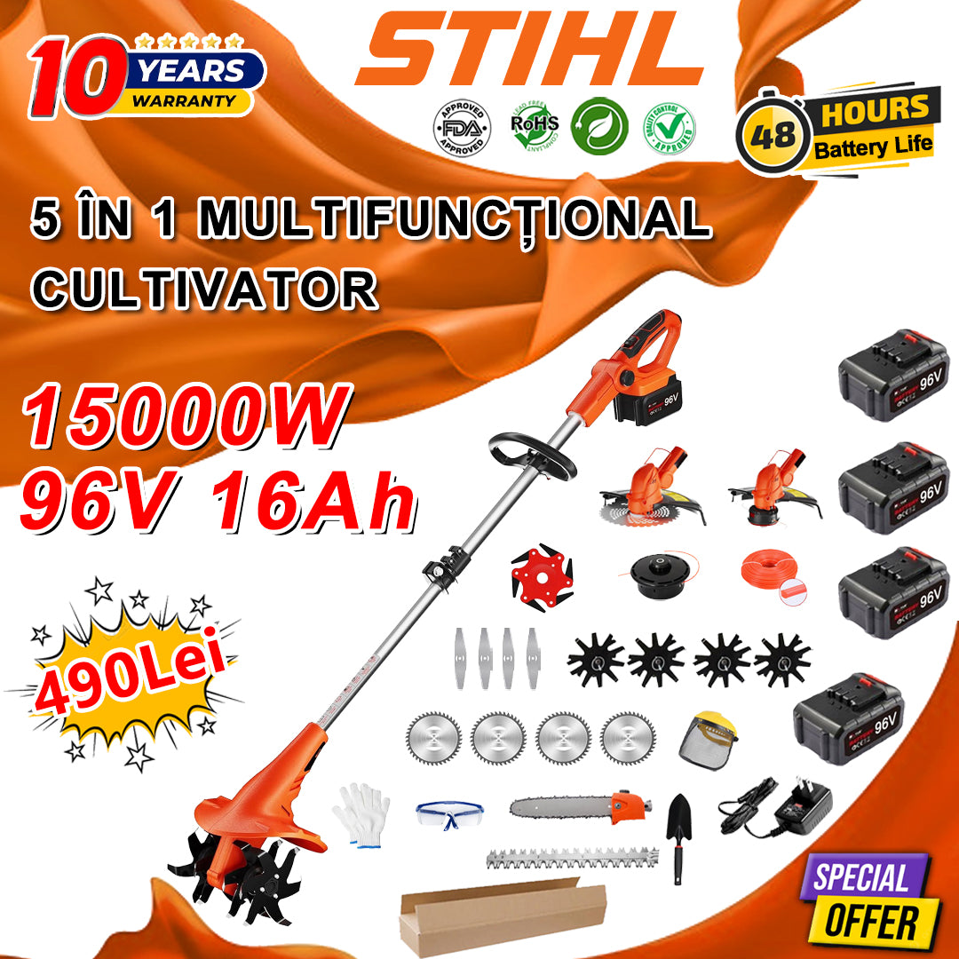 Plug multifuncțional STIHL cu baterie litiu 5 în 1