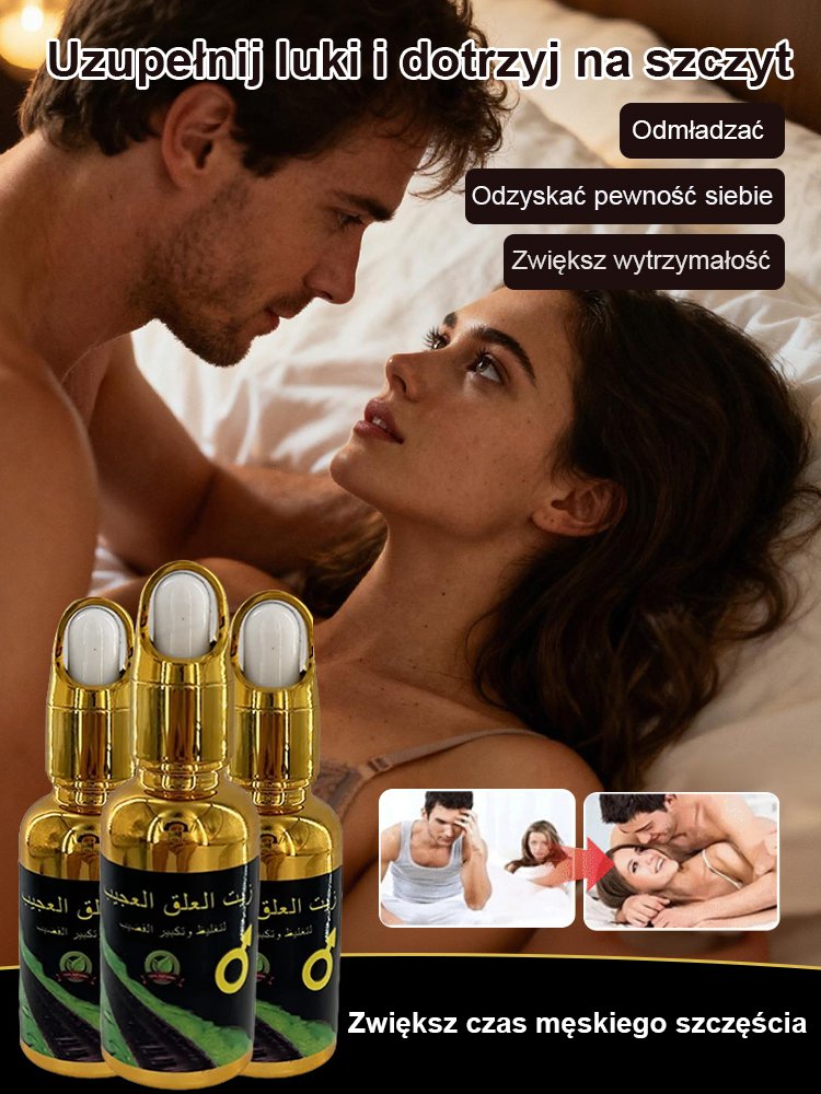 【Efekt w ciągu sekundy】Olejek z pijawkami na powiększenie męskich genitaliów.