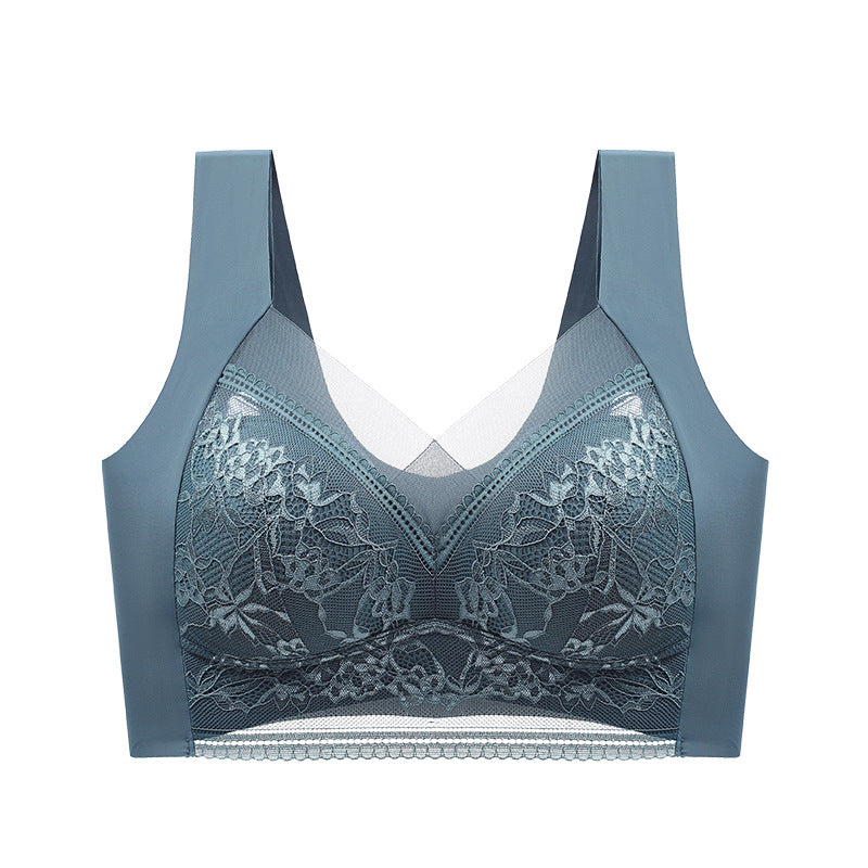 👙 Sutien din dantelă pentru femei super confortabil și moale, fără inel de oțel【✨1 + 1 gratuit】