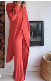 Set de top și pantaloni de damă ultra moale și confortabil